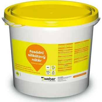 Fasádní barva Barva fasádní weberton silikát SE2A 5 kg