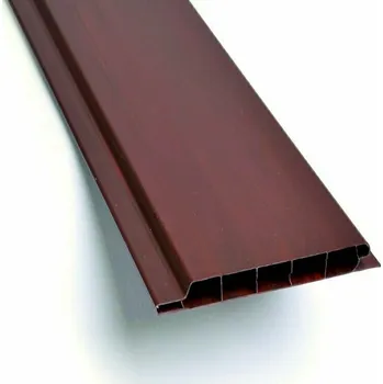 Obklad Palubka obkladová plastová mahagon 100×9×3000 mm