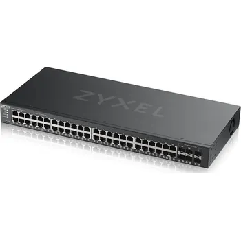 Síťový prvek ZYXEL GS2220-50 Zyxel GS2220-50,EU region,48-port GbE L2 Switch with GbE Uplink (1 year NCC Pro pack license bundled)