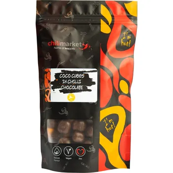 Čokoláda ChiliMarket Kokos v pálivé čokoládě 175 g