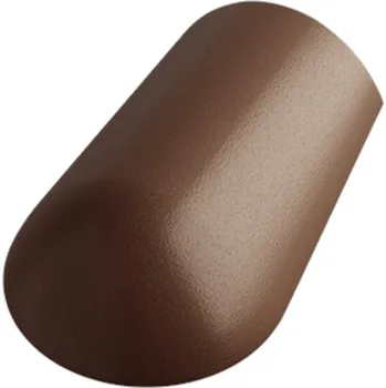 Hřebenáč koncový Betonpres Exclusiv tmavohnědá