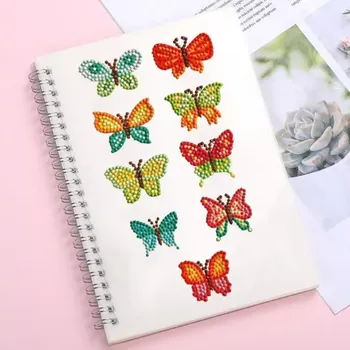 Diamantové malování Diamantové malování pro děti - samolepky - motýlci