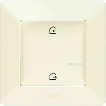 vypínač Ovládač scénářů NETATMO Valena Life béžová doma/mimo domov
