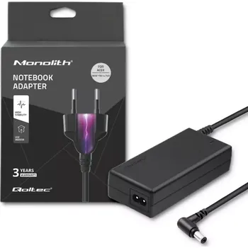 Adaptér k notebooku Síťový adaptér pro Acer 90 W, 19 V, 4.74 A, konektor 5.5 × 2.5 mm