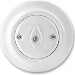 Přepínač střídavý otočný řazení 6 ABB Decento bílá