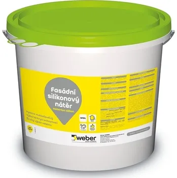 Fasádní barva Barva fasádní weberton silikon CE5B 5 kg