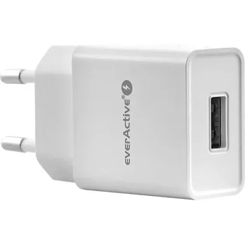 Síťová nabíječka EVERACTIVE 1× USB 1 A bílá