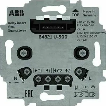 vypínač Přístroj spínací flex se dvěma relé ABB