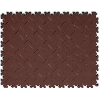 Dlažba Značkovací vinylová dlaždice SimpleJack Eco Triton Crystal široká 39 x 51 cm Barva: Hnědá