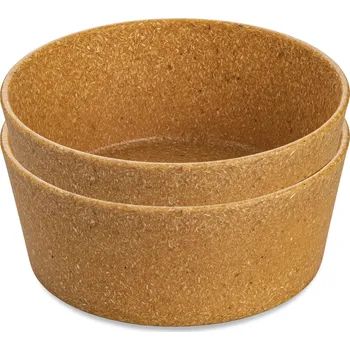 Misky na polévku CONNECT, 400 ml, 2 ks, hnědé, KOZIOL