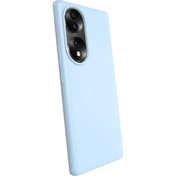 Pouzdro na mobilní telefon Picasee Liquid case na Honor 70 - Vlastní gravírování - Modrá