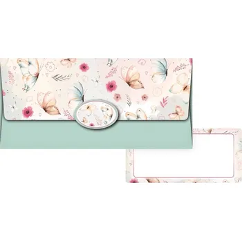 Kalendář Obálka na peníze, 55-085, motýli