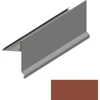 DEK závětrná lišta RS360SS SP 25 RAL 8004 cihlová