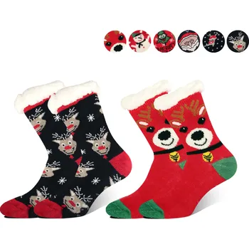 Dámské ponožky PESAIL Dámské chlupaté termoponožky WW052 2páry Barva: Mix, Velikost: 38-42