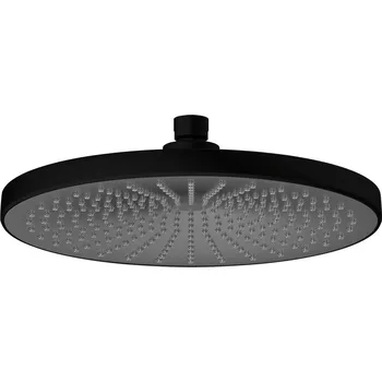 Sprchová hlavice Hlavová sprcha, černá, Ø 25 cm, WENKO