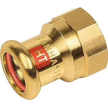 Vodovodní potrubí Přechodka Sanha PRESS SOLAR Cu 22×3/4" vnitřní 13270G