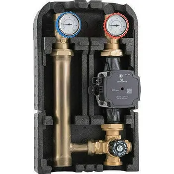 Ohřívač vody Skupina čerpadlová Barberi 32G DN 25 (G 6/4” M×G 1” F) s 3-cestným směšovacím termoventilem 32G02500HE