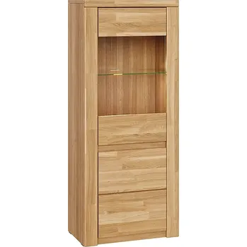 Kuchyňská skříňka Massivo.cz Vitrína Winten 2, nízká, dub