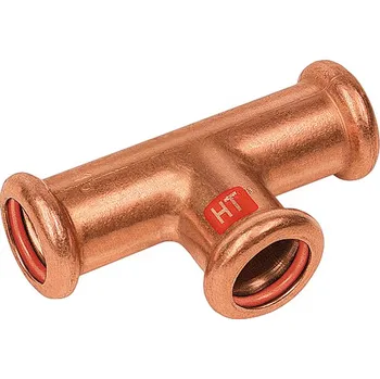 Vodovodní potrubí T-kus Sanha PRESS SOLAR Cu 28 12130