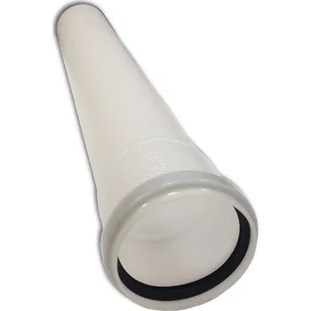 Komín Trubka jednoduchá PPs DN 60 délka 0,5 m