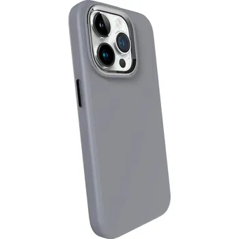Pouzdro na mobilní telefon Picasee Premium case MagSafe na Apple iPhone 14 Pro - Vlastní gravírování - Šedá