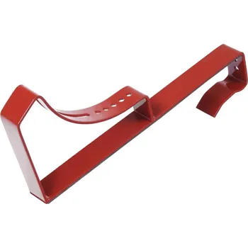 Držák roštu stoupací plošiny krytina beton a pálená tmavě červená