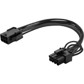 Napájecí kabel Napájecí kabel 6pin na 8pin (6+2) PCI‑Express 15 cm