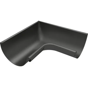 okap Roh žlabu lisovaný vnitřní DEKRAIN ROBUST 280 RAL 9005 černá