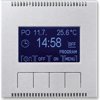 vypínač Hodiny spínací digitální ABB Neo titanová