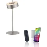 PAUL NEUHAUS LED stolní lampa Q-ROTATE hliník Smarthome s aplikací ZigBee 2700-5000K PN 4324-95