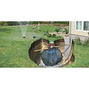 nádrž Sestava nádrže na dešťovou vodu Graf Carat Garten Jet, 4 800 l