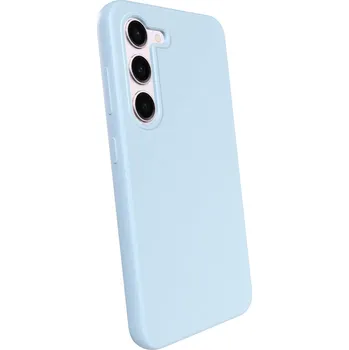 Pouzdro na mobilní telefon Picasee Liquid case na Samsung Galaxy S23 5G - Vlastní gravírování - Modrá