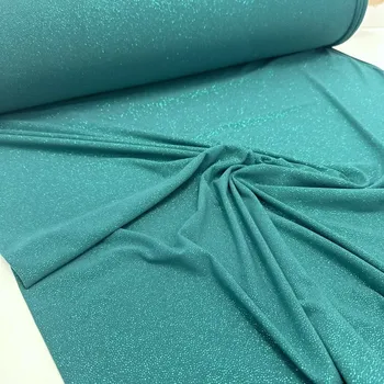 Plesový úplet se třpytkami Oceán, nová kolekce (E) (Příjemný třpytivý úplet)