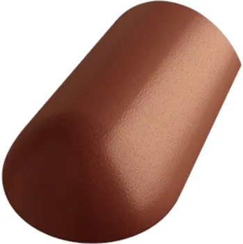 Střešní krytina Hřebenáč koncový Betonpres Exclusiv červenohnědá