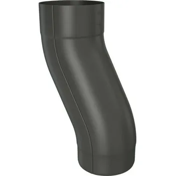 okap Koleno soklové DEKRAIN ROBUST 80 RAL 9005 černá