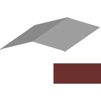 Střecha Hřebenáč RS416S-150 SP&nbsp;25 RAL 3009 cihlově hnědá