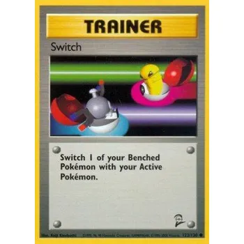 Sběratelská karetní hra Pokémon BS2 123/130 Switch - Base Set 2 Stav: Good