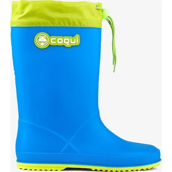 Dětská sportovní obuv Dětské Holínky COQUI CHILDREN'S RAIN BOOTS RAINY COLAR 8509-100-4713 – Modrá 31