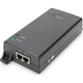 PoE injektor PoE+ injektor 55 V 60 W gigabit
