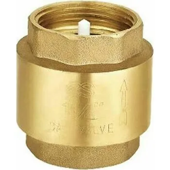 Fitinka Klapka zpětná závitová 2700 1/2" s plastovým jádrem