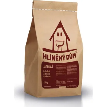Omítka Omítka hliněná HLINĚNÝ DŮM JEMNÁ TERRA 20 kg