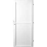Dveře ocelové plné jednoplášťové pravé šířka 900 mm bílé