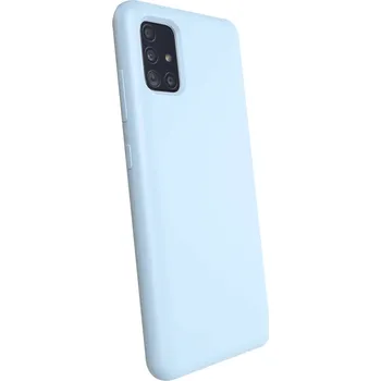 Pouzdro na mobilní telefon Picasee Liquid case na Samsung Galaxy A51 A515F - Vlastní gravírování - Modrá
