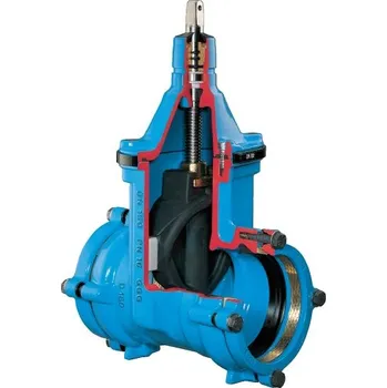 Kanalizační potrubí Šoupátko s hrdly S2000 Hawle E2/E3 DN 50/63