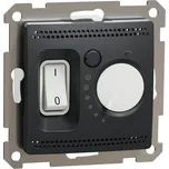 Termostat prostorový Schneider Sedna Design antracit