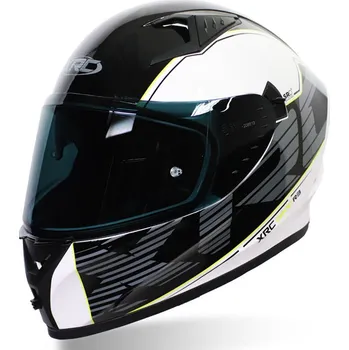 Helma na motorku XRC DROD white/black/fluo vel. XL
