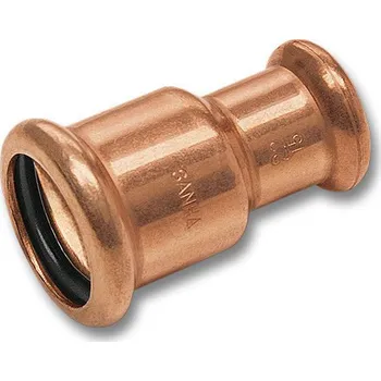 Fitinka Nátrubek redukovaný lisovací Sanha Cu Press 6240 22×15 mm FF