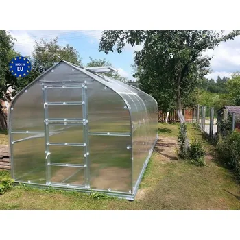 Skleník Zahradní skleník z polykarbonátu Standard 2 x 2,5 m