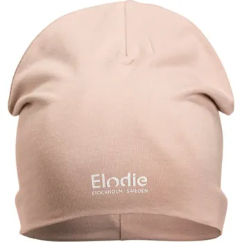 Čepice ELODIE DETAILS Bavlněná čepice Logo Powder Pink Velikost (od výrobce): 1 - 2 r.
