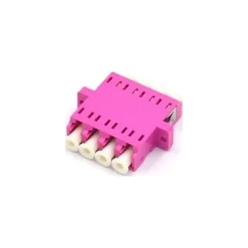 Počítač XtendLan LC-LC quad adapter, MM, OM4, fialová, do optických rozvaděčů